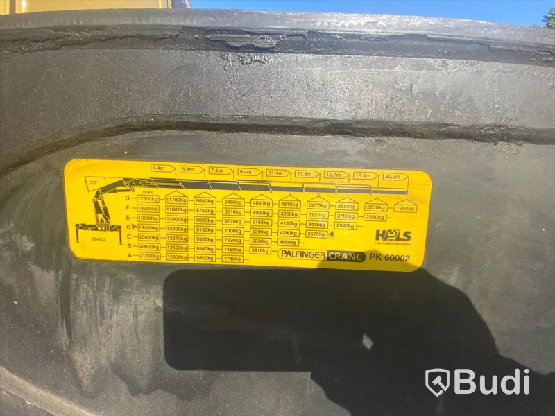 Lastbil Volvo FH440 Bodbil Kranbil PK60002 10x4