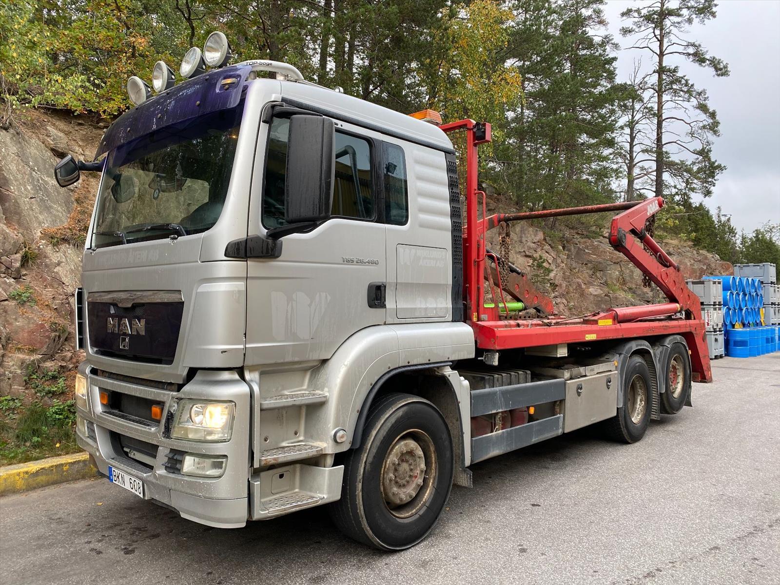 Lastbil MAN TGS 26.480 JOAB Liftdumper