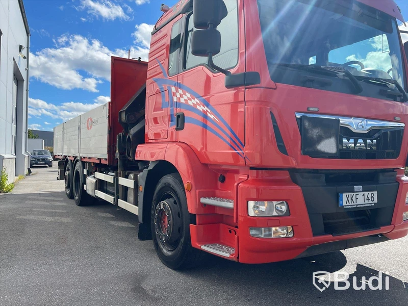 Brädgårdsbil MAN TGM 26.340 6x2-4 LL | 2014 | HMF kran 2120 K6