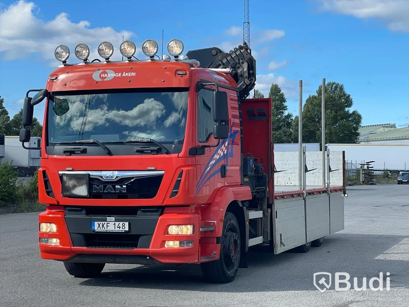 Brädgårdsbil MAN TGM 26.340 6x2-4 LL | 2014 | HMF kran 2120 K6