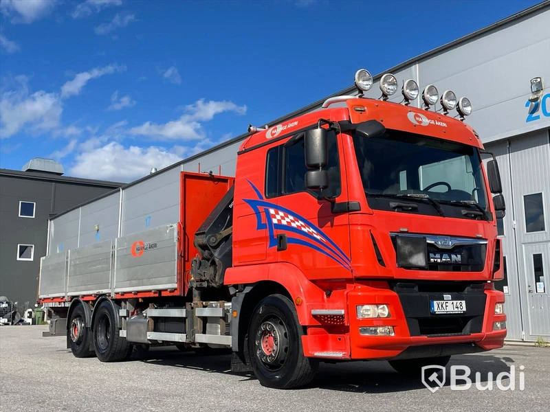 Brädgårdsbil MAN TGM 26.340 6x2-4 LL | 2014 | HMF kran 2120 K6