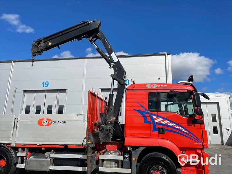 Brädgårdsbil MAN TGM 26.340 6x2-4 LL | 2014 | HMF kran 2120 K6
