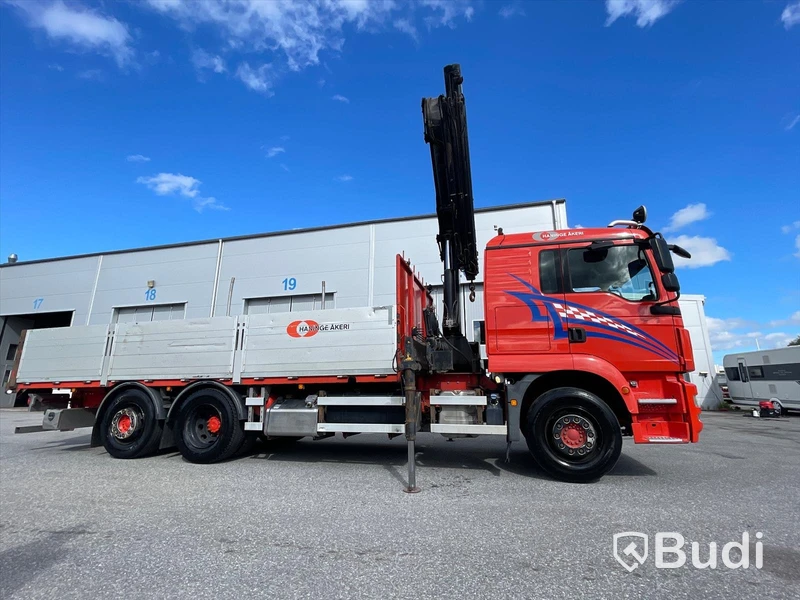 Brädgårdsbil MAN TGM 26.340 6x2-4 LL | 2014 | HMF kran 2120 K6