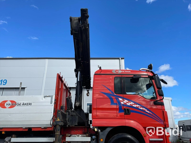 Brädgårdsbil MAN TGM 26.340 6x2-4 LL | 2014 | HMF kran 2120 K6