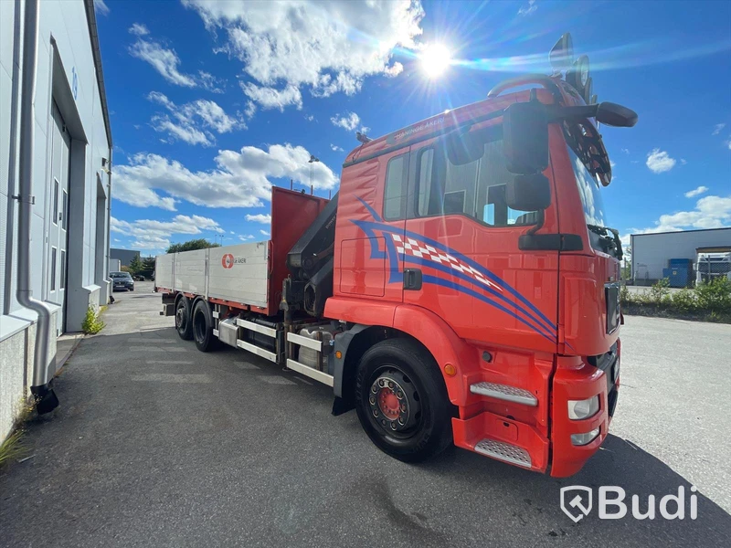 Brädgårdsbil MAN TGM 26.340 6x2-4 LL | 2014 | HMF kran 2120 K6