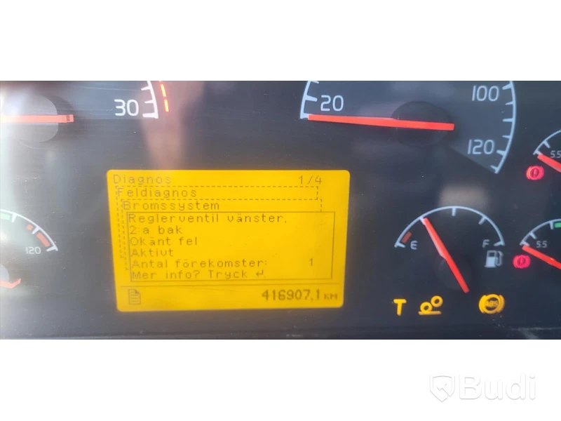 Lastbil Volvo Fm9 6x2 | 2006 | Slamsugare med spolutrustning | Torrsug - EXPORT