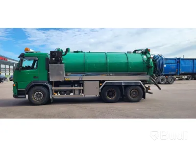 Lastbil Volvo Fm9 6x2 | 2006 | Slamsugare med spolutrustning | Torrsug - EXPORT