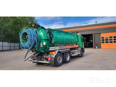 Lastbil Volvo Fm9 6x2 | 2006 | Slamsugare med spolutrustning | Torrsug - EXPORT