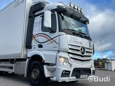 Lastbil Mercedes-Benz Actros 2551 SKAB-Skåp med öppningsbarsida och baklyft