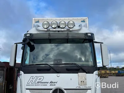 Lastbil Mercedes-Benz Actros 2551 SKAB-Skåp med öppningsbarsida och baklyft