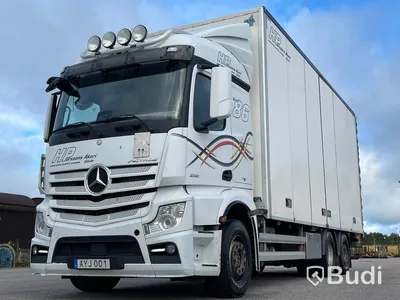 Lastbil Mercedes-Benz Actros 2551 SKAB-Skåp med öppningsbarsida och baklyft