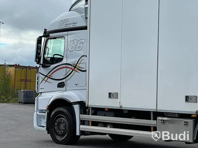 Lastbil Mercedes-Benz Actros 2551 SKAB-Skåp med öppningsbarsida och baklyft