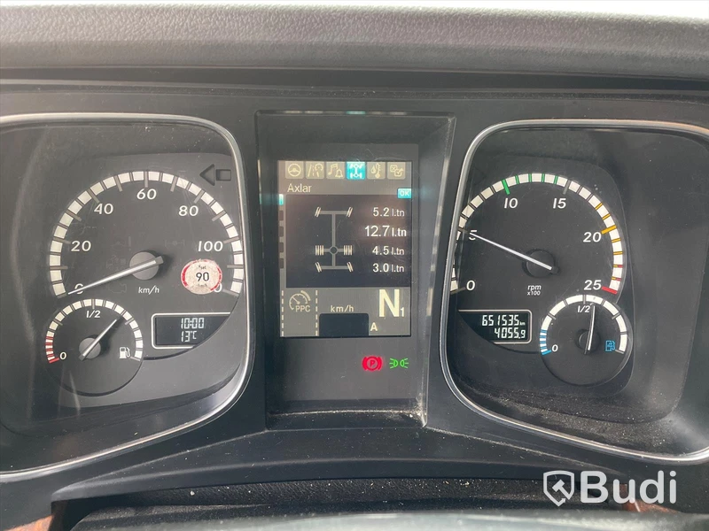 Lastbil Mercedes-Benz Actros 2551 SKAB-Skåp med öppningsbarsida och baklyft