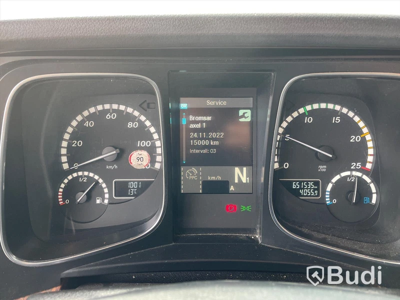Lastbil Mercedes-Benz Actros 2551 SKAB-Skåp med öppningsbarsida och baklyft