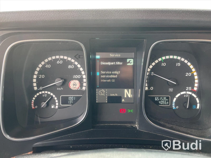 Lastbil Mercedes-Benz Actros 2551 SKAB-Skåp med öppningsbarsida och baklyft
