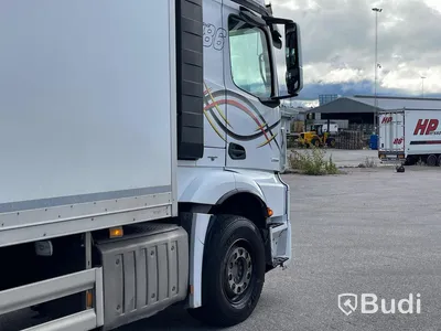 Lastbil Mercedes-Benz Actros 2551 SKAB-Skåp med öppningsbarsida och baklyft