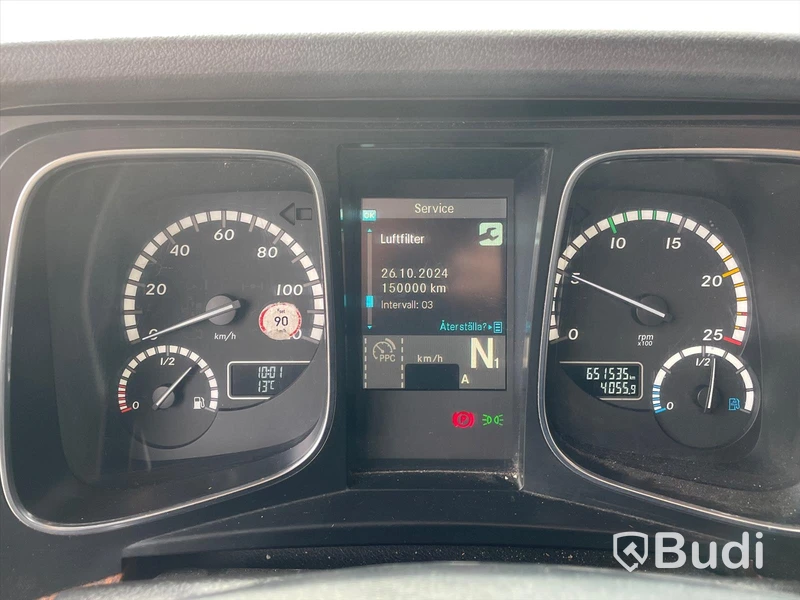 Lastbil Mercedes-Benz Actros 2551 SKAB-Skåp med öppningsbarsida och baklyft