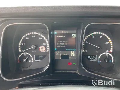 Lastbil Mercedes-Benz Actros 2551 SKAB-Skåp med öppningsbarsida och baklyft