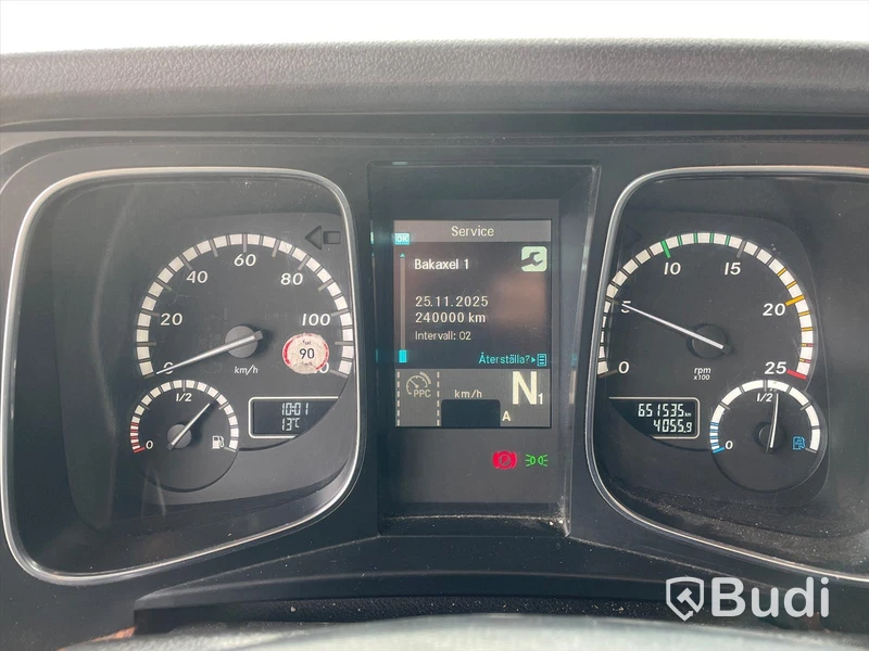 Lastbil Mercedes-Benz Actros 2551 SKAB-Skåp med öppningsbarsida och baklyft