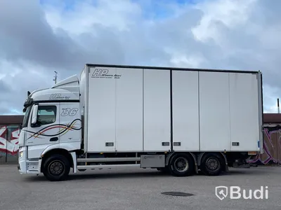 Lastbil Mercedes-Benz Actros 2551 SKAB-Skåp med öppningsbarsida och baklyft