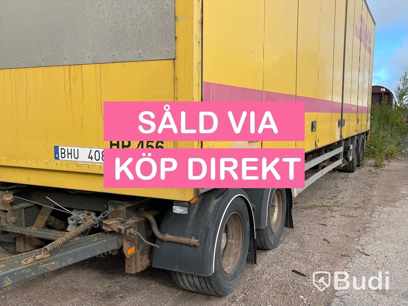 Släpvagn Kaupe 4 UTPE 126| 2008 | Besiktigad | Öppningsbarsida- SÅLD