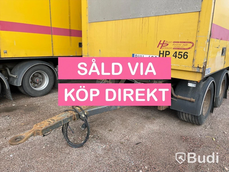 Släpvagn Kaupe 4 UTPE 126| 2008 | Besiktigad | Öppningsbarsida- SÅLD