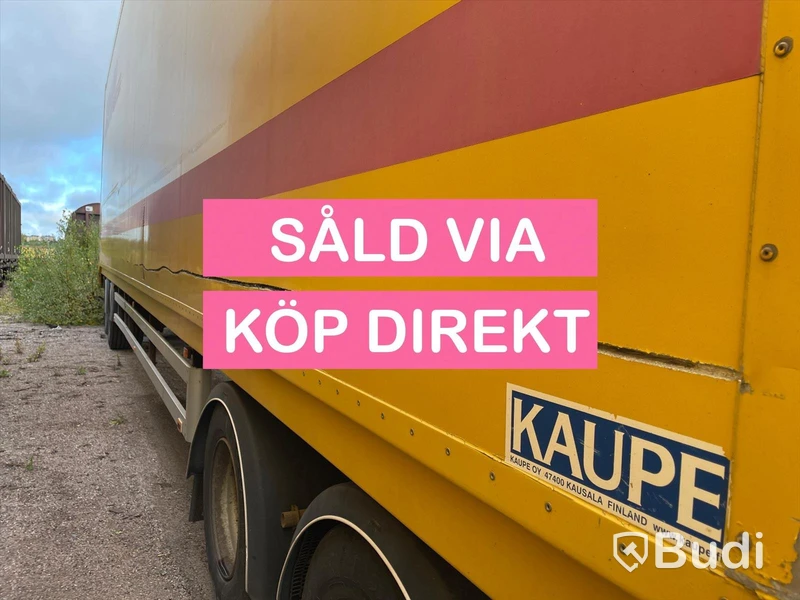 Släpvagn Kaupe 4 UTPE 126| 2008 | Besiktigad | Öppningsbarsida- SÅLD