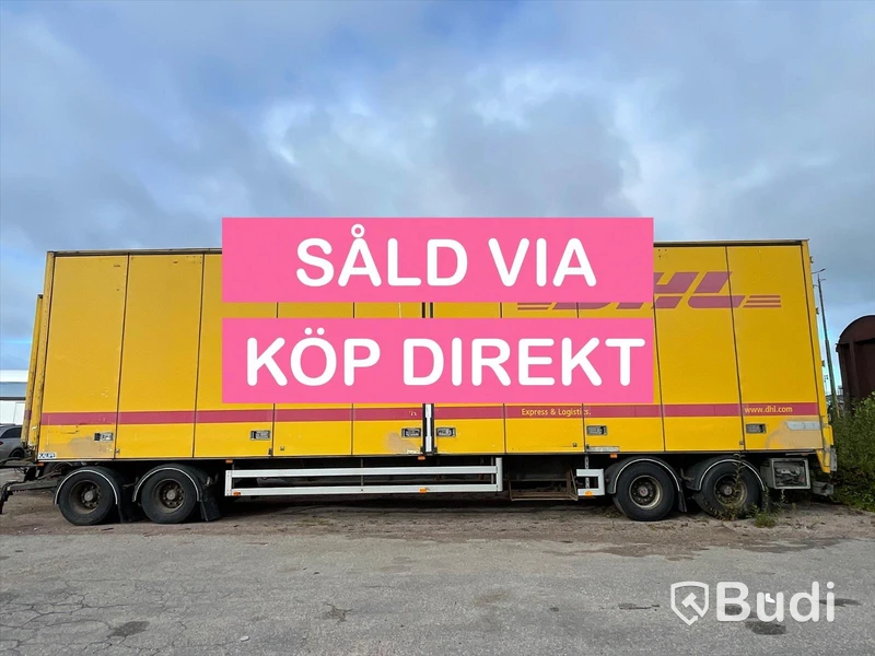 Släpvagn Kaupe 4 UTPE 126| 2008 | Besiktigad | Öppningsbarsida- SÅLD