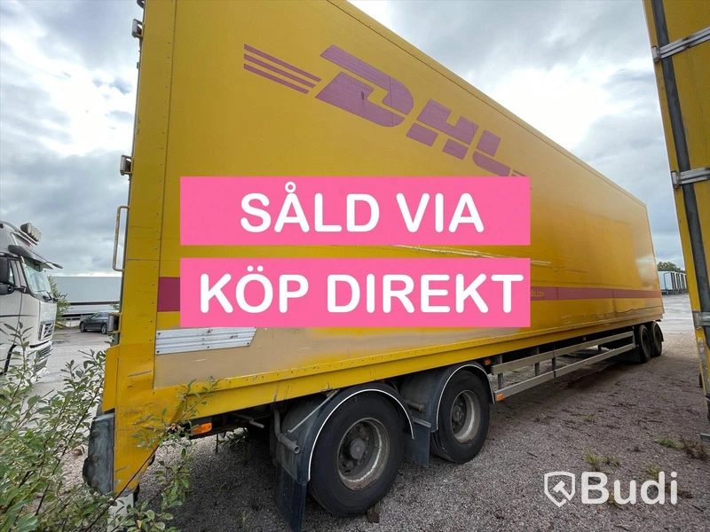 Släpvagn Kaupe 4 UTPE 126| 2008 | Besiktigad | Öppningsbarsida- SÅLD