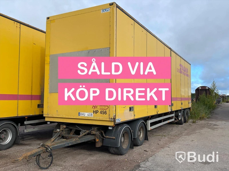 Släpvagn Kaupe 4 UTPE 126| 2008 | Besiktigad | Öppningsbarsida- SÅLD