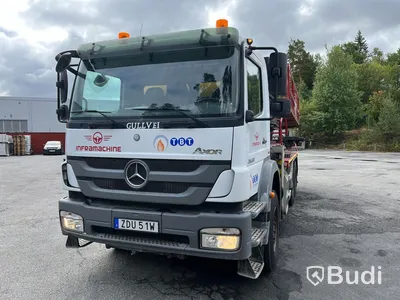 Lastbil Mercedes-Benz Axor med arbetsplattform | AMV