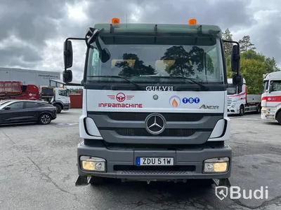 Lastbil Mercedes-Benz Axor med arbetsplattform | AMV