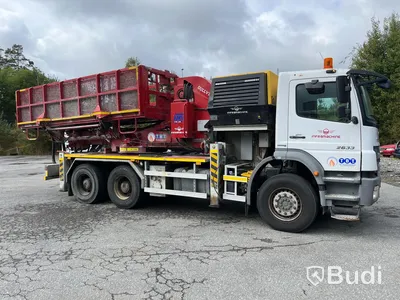 Lastbil Mercedes-Benz Axor med arbetsplattform | AMV