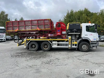 Lastbil Mercedes-Benz Axor med arbetsplattform | AMV
