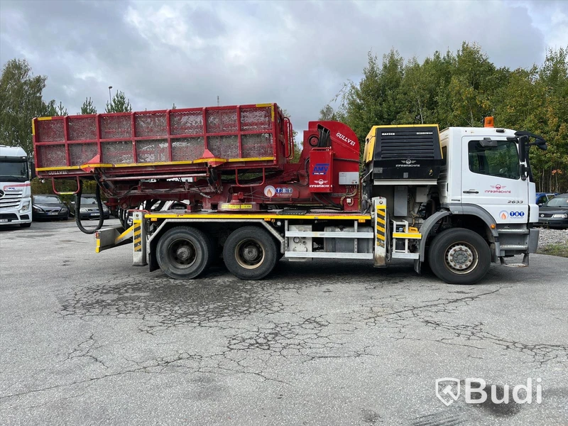Lastbil Mercedes-Benz Axor med arbetsplattform | AMV