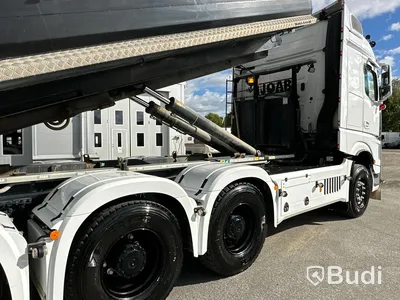 Lastbil Mercedes-Benz Arocs Lastväxlare med Roadex lastväxlarsläp