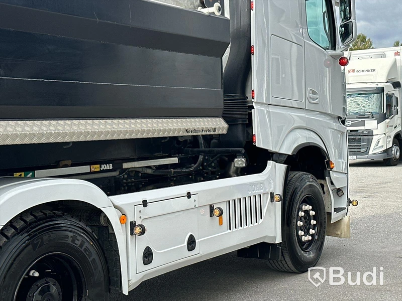 Lastbil Mercedes-Benz Arocs Lastväxlare med Roadex lastväxlarsläp