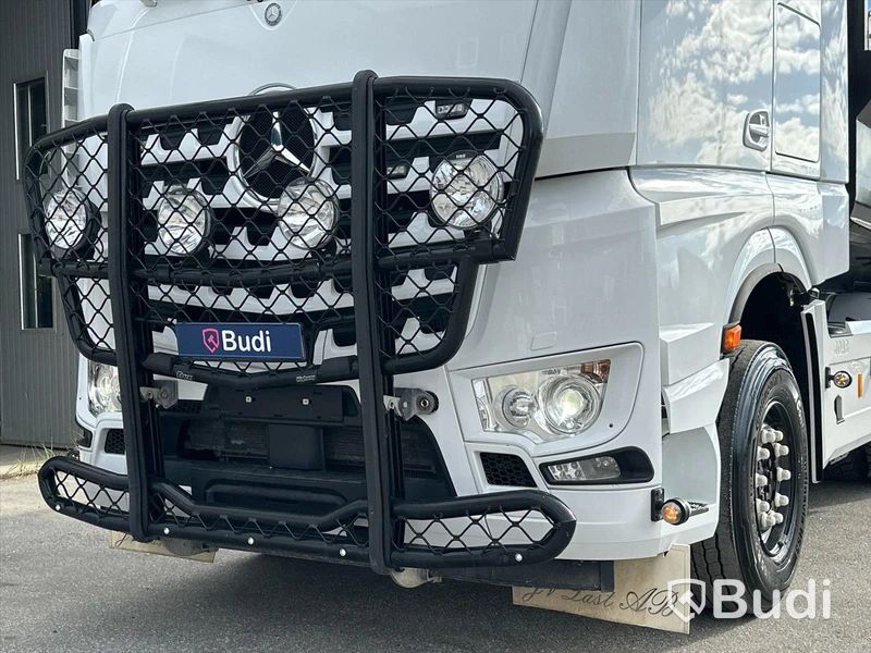 Lastbil Mercedes-Benz Arocs Lastväxlare med Roadex lastväxlarsläp