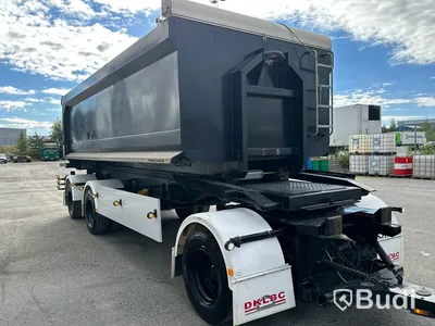 Lastbil Mercedes-Benz Arocs Lastväxlare med Roadex lastväxlarsläp