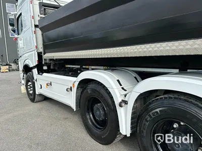 Lastbil Mercedes-Benz Arocs Lastväxlare med Roadex lastväxlarsläp
