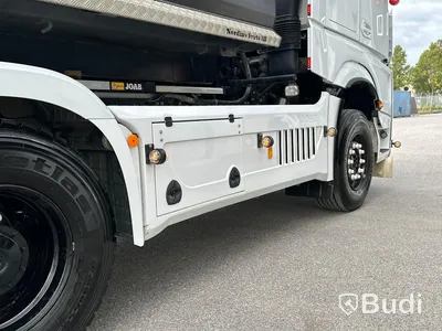 Lastbil Mercedes-Benz Arocs Lastväxlare med Roadex lastväxlarsläp