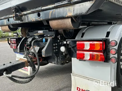 Lastbil Mercedes-Benz Arocs Lastväxlare med Roadex lastväxlarsläp