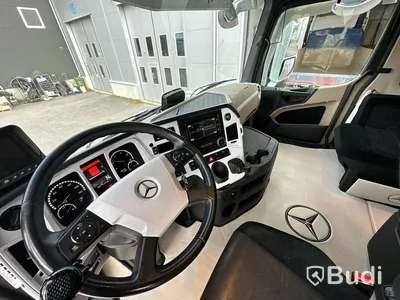 Lastbil Mercedes-Benz Arocs Lastväxlare med Roadex lastväxlarsläp