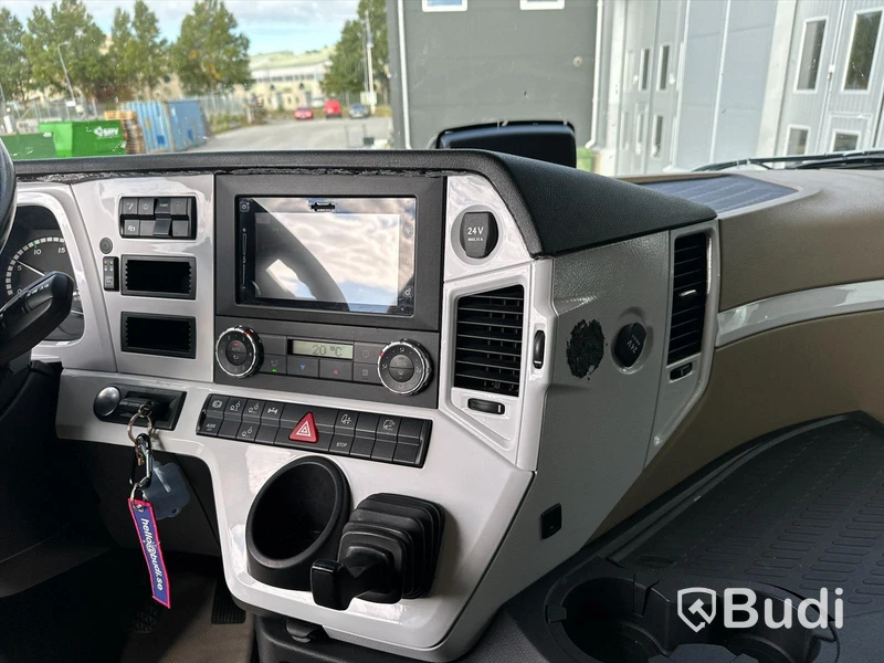 Lastbil Mercedes-Benz Arocs Lastväxlare med Roadex lastväxlarsläp