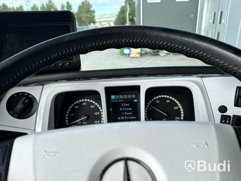 Lastbil Mercedes-Benz Arocs Lastväxlare med Roadex lastväxlarsläp