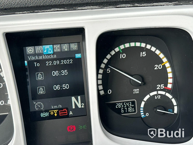 Lastbil Mercedes-Benz Arocs Lastväxlare med Roadex lastväxlarsläp