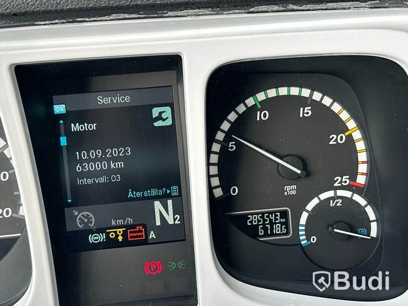 Lastbil Mercedes-Benz Arocs Lastväxlare med Roadex lastväxlarsläp