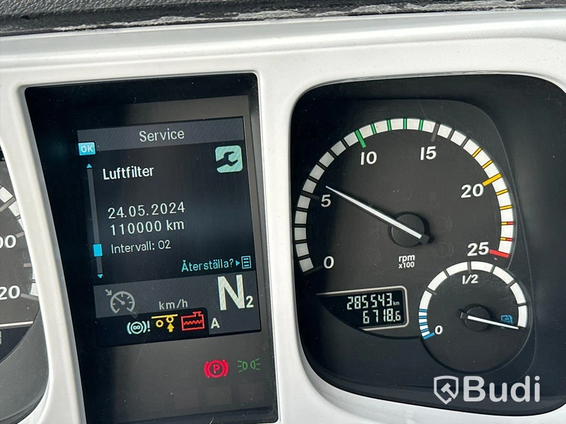 Lastbil Mercedes-Benz Arocs Lastväxlare med Roadex lastväxlarsläp