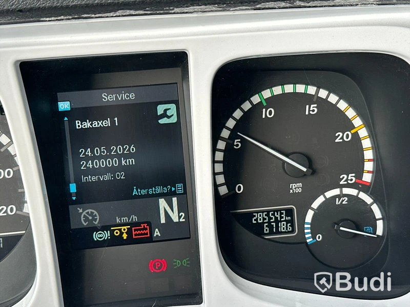 Lastbil Mercedes-Benz Arocs Lastväxlare med Roadex lastväxlarsläp