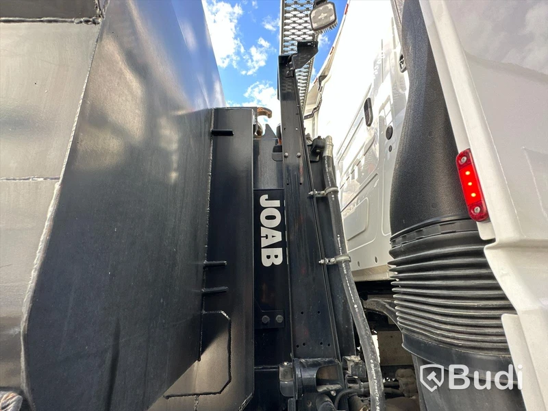Lastbil Mercedes-Benz Arocs Lastväxlare med Roadex lastväxlarsläp